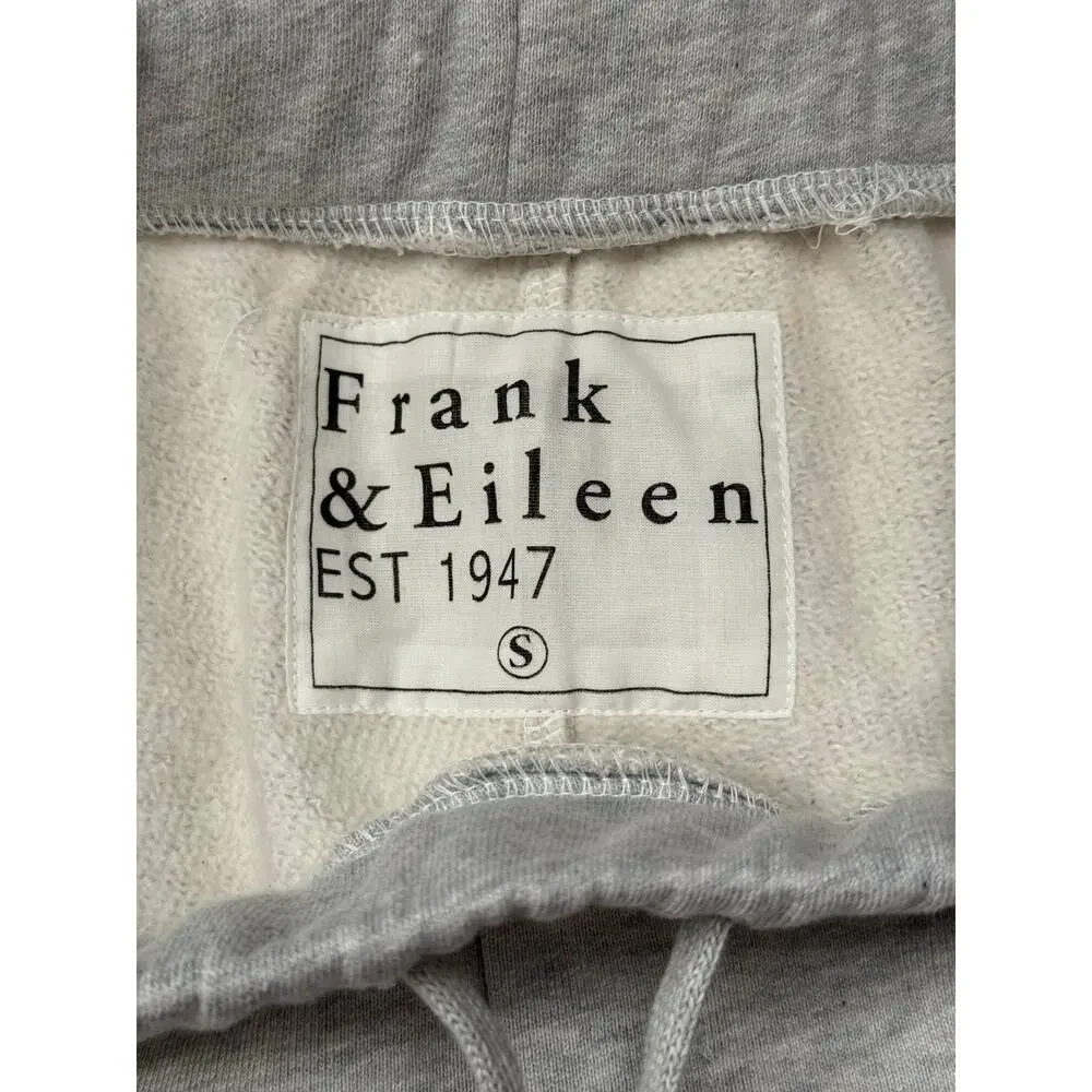NWOT Frank & Eileen CHRISTINE Tulip Ankle Triple Fleece Sweatpant Gray Small - Picture 5 of 6